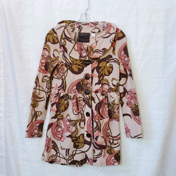 Guinevere Anthropologie floral merino wool jacket - Picture 2 of 8